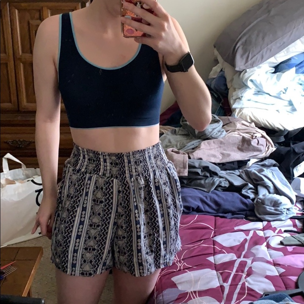 Tribal Blue Soft Shorts
